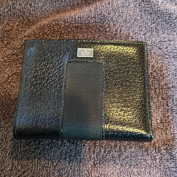 GUCCI Black Bi-fold Wallet with accordion change pocket - Picture 2 of 10